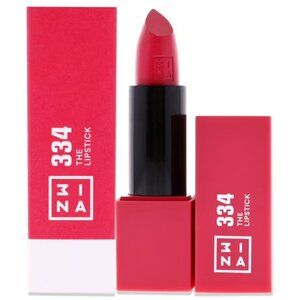 3INA the Longwear Lipstick Long-lasting Liquid Lipstick Shade 334 - Red 6 Ml
